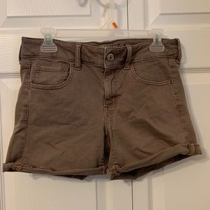★ american eagle lilac midi shorts size 8 ★